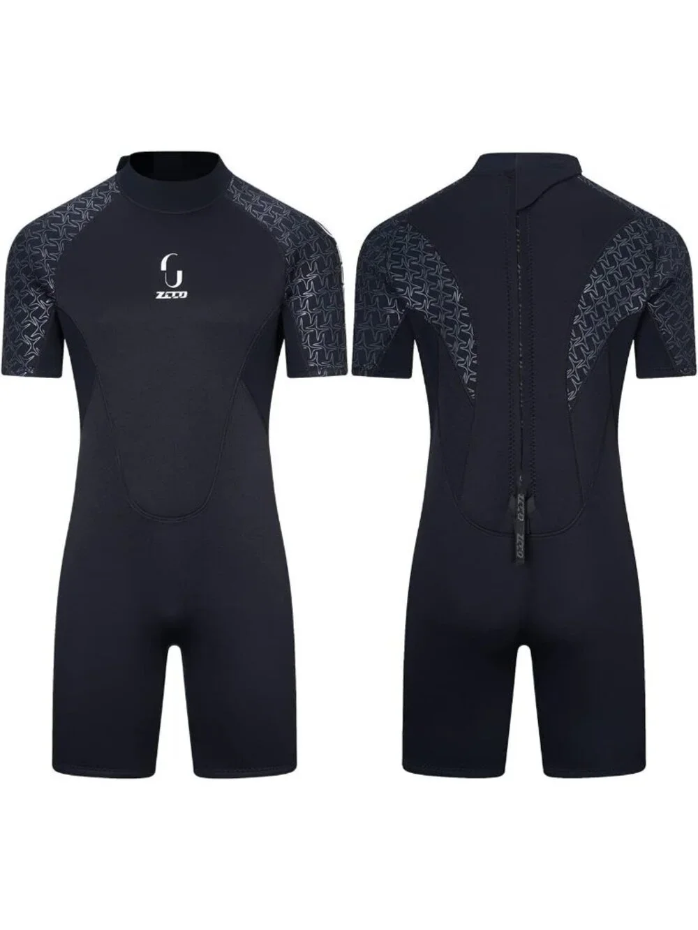 Men's & Women's 3mm Shorty Wetsuit - Full Body Dive Suit for Surfing